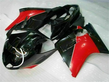 Purchase 1996-2007 Honda CBR1100XX Blackbird Motorcycle Fairings - Red Glossy Black Canada