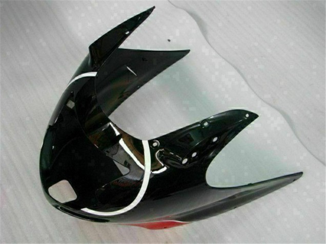 1996-2007 Honda CBR1100XX Blackbird Motorcycle Fairings - Red Glossy Black Canada