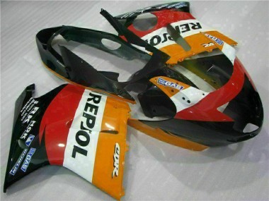 Purchase 1996-2007 Honda CBR1100XX Blackbird Motorcycle Fairing - Orange White Red Glossy Black Repsol Canada