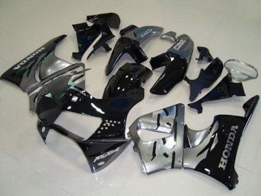 Purchase 1998-1999 Honda CBR900RR 919 Motorcycle Fairings - Silver Glossy Black Canada