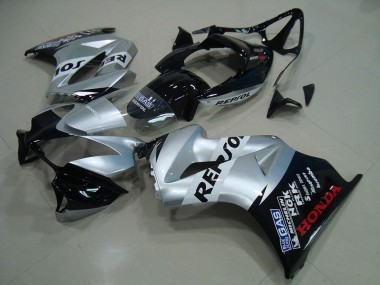 Purchase 2002-2013 Honda VFR 800 Motorcycle Fairing - Silver Glossy Black Repsol Canada