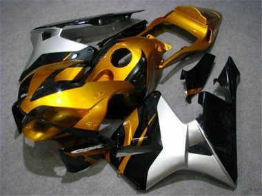 Purchase 2003-2004 Honda CBR600RR Motorcycle Fairing - Silver Gold Glossy Black Canada