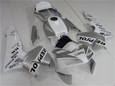 Purchase 2003-2004 Honda CBR600RR Motorcycle Fairing - White Silver Black Repsol Canada