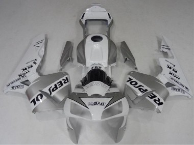 Purchase 2003-2004 Honda CBR600RR Motorcycle Fairing - White Silver Black Repsol Canada