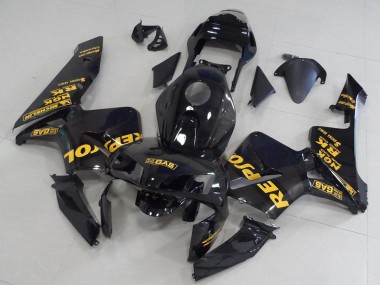Purchase 2003-2004 Honda CBR600RR Motorcycle Fairings - Glossy Black Gold Repsol Canada