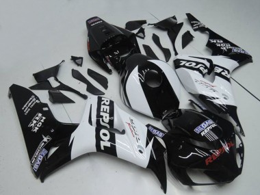 Purchase 2004-2005 Honda CBR1000RR Motorcycle Fairings - White Glossy Black Repsol Canada