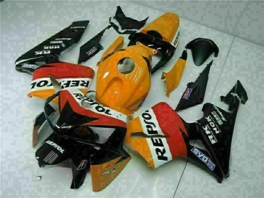 Purchase 2005-2006 Honda CBR600RR Motorcycle Fairings - Orange White Red Black Repsol Canada