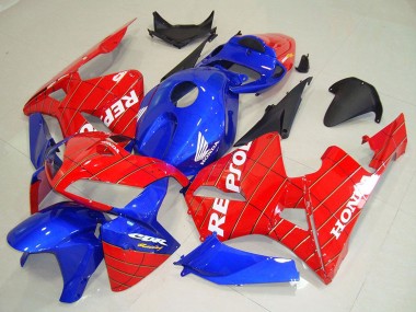 Purchase 2005-2006 Honda CBR600RR Motorcycle Fairings - Blue Red Spider Man Repsol Canada