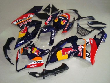 Purchase 2005-2006 Suzuki GSXR 1000 Motorcycle Fairings - Dark Blue Yellow Red Bull Repsol Canada