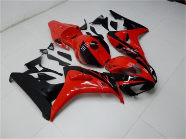 Purchase 2006-2007 Honda CBR1000RR Motorcycle Fairings Kits - Red Glossy Black Canada