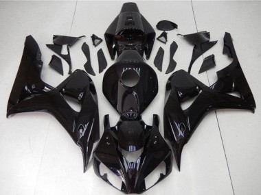 Purchase 2006-2007 Honda CBR1000RR Motorcycle Fairings - Glossy Black Canada