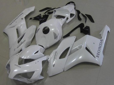Purchase 2006-2007 Honda CBR1000RR Motorcycle Fairings - White with Silver Decals Canada