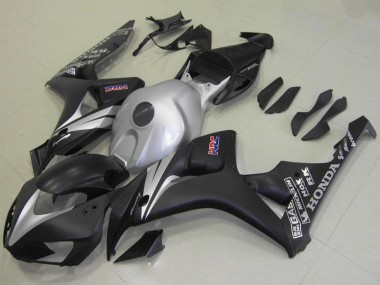 Purchase 2006-2007 Honda CBR1000RR Motorcycle Fairing Kits - Silver Matte Black Canada