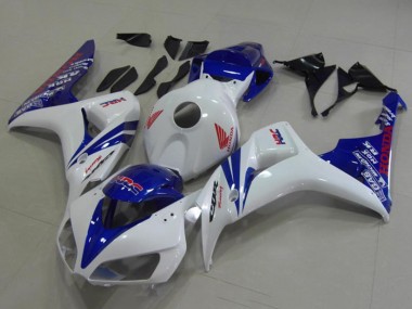 Purchase 2006-2007 Honda CBR1000RR Motorcycle Fairings - White Blue Red HRC Canada