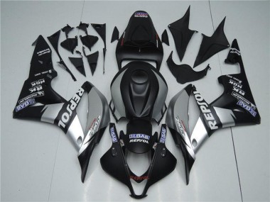 Purchase 2007-2008 Honda CBR600RR Motorcycle Fairings - Matte Black Silver Grey Repsol Canada
