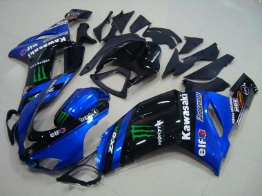 Purchase 2007-2008 Kawasaki ZX6R Motorcycle Fairings - Blue Monster Canada