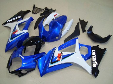 Purchase 2007-2008 Suzuki GSXR 1000 Motorcycle Fairing - White Blue Black OEM Style Canada