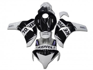 Purchase 2008-2011 Honda CBR1000RR Motorcycle Fairings - White Glossy Black Repsol Canada