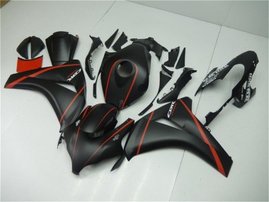 Purchase 2008-2011 Honda CBR1000RR Motorcycle Fairings - Matte Black Red Canada