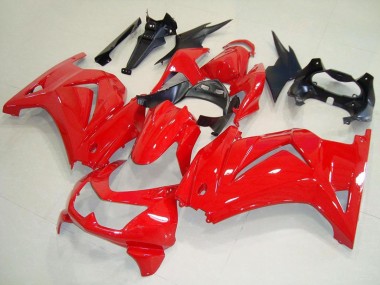 Purchase 2008-2012 Kawasaki ZX250R Motorcycle Fairings - Red Black Canada