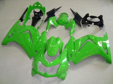 Purchase 2008-2012 Kawasaki ZX250R Motorcycle Fairings - Green Canada