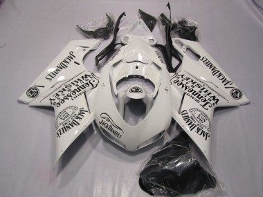 Purchase 2007-2014 Ducati 1098 Motorcycle Fairings - White Jack Daniels Canada