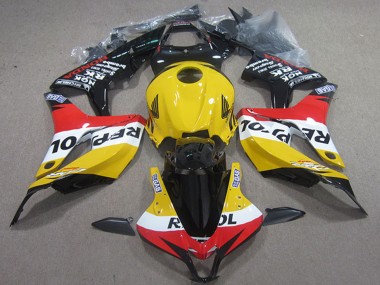 Purchase 2004-2005 Honda CBR1000RR Motorcycle Fairings - Yellow White Red Glossy Black Repsol Canada
