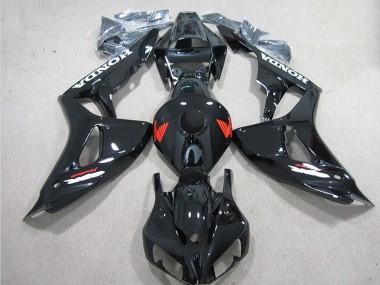 Purchase 2006-2007 Honda CBR1000RR Motorcycle Fairings - Glossy Black Red Canada