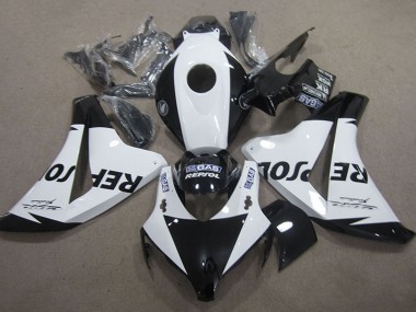 Purchase 2008-2011 Honda CBR1000RR Motorcycle Fairing - White Glossy Black Repsol Canada