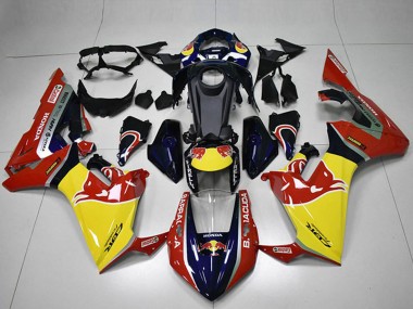 Purchase 2017-2023 Honda CBR1000RR Motorcycle Fairings - Blue Yellow Glossy Black Red Bull Canada