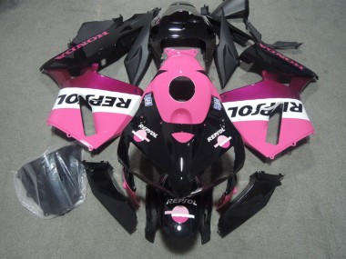 Purchase 2005-2006 Honda CBR600RR Motorcycle Fairings - Glossy Black Pink Repsol Canada