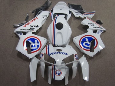 Purchase 2005-2006 Honda CBR600RR Motorcycle Fairings - White Blue Repsol Canada