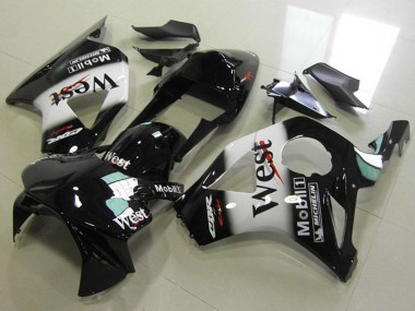 Purchase 2002-2003 Honda CBR900RR 954 Motorcycle Fairings - Glossy Black White West Canada