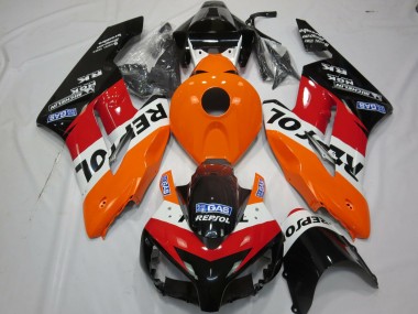 Purchase 2004-2005 Honda CBR1000RR Motorcycle Fairings Kit - Orange White Red Glossy Black Repsol Canada