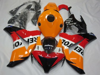 Purchase 2008-2011 Honda CBR1000RR Motorcycle Fairing Kits - Orange White Red Glossy Black Repsol Canada