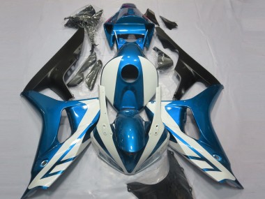 Purchase 2006-2007 Honda CBR1000RR Motorcycle Fairings - Blue White Matte Black Canada