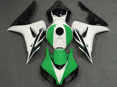 Purchase 2006-2007 Honda CBR1000RR Motorcycle Fairings - White Green Glossy Black Canada