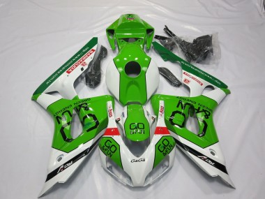 Purchase 2006-2007 Honda CBR1000RR Motorcycle Fairings - White Green Red Go Fun Canada