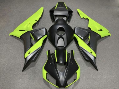 Purchase 2006-2007 Honda CBR1000RR Motorcycle Fairings - Green Matte Black Canada