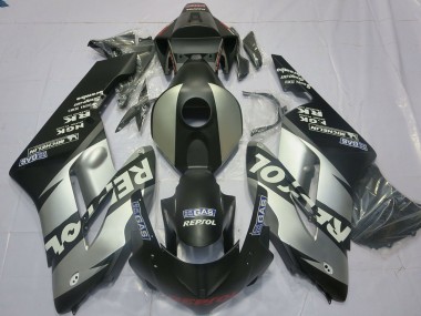 Purchase 2004-2005 Honda CBR1000RR Motorcycle Fairings - Silver Grey Matte Black Repsol Canada