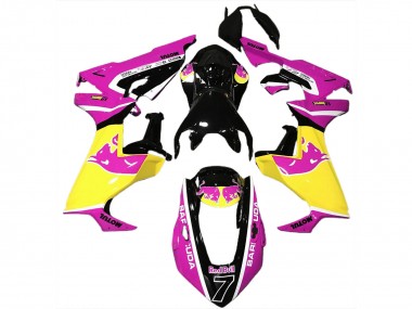 Purchase 2017-2023 Honda CBR1000RR Motorcycle Fairings - Pink Yellow Glossy Black Red Bull Canada