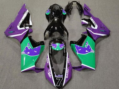 Purchase 2017-2023 Honda CBR1000RR Motorcycle Fairings - Purple Green Glossy Black Red Bull Canada