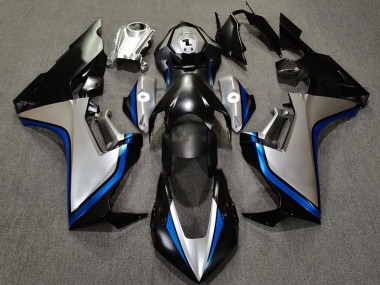 Purchase 2017-2023 Honda CBR1000RR Motorcycle Fairings - Silver Blue Glossy Black Canada
