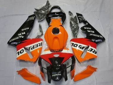 Purchase 2005-2006 Honda CBR600RR Motorcycle Fairings - Orange Red White Black Repsol OEM Style Canada