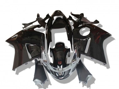 Purchase 1996-2007 Honda CBR1100XX Blackbird Motorcycle Fairings - Glossy Black Grey Canada