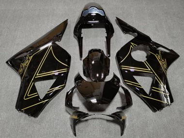 Purchase 2002-2003 Honda CBR954RR Motorcycle Fairings - Glossy Black Gold Canada