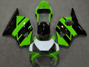 Purchase 2002-2003 Honda CBR954RR Motorcycle Fairings - Green Glossy Black White Green OEM Style Canada