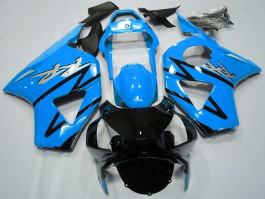 Purchase 2002-2003 Honda CBR954RR Motorcycle Fairings - Light Blue Glossy Black CBR Style Canada