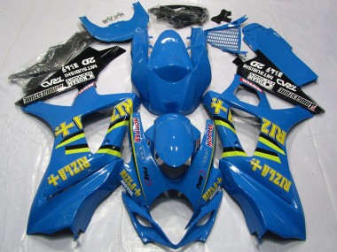 Purchase 2007-2008 Suzuki GSXR 1000 Motorcycle Fairing - Blue Gold Black Rizla Canada