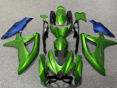 Purchase 2008-2010 Suzuki GSXR 600 / GSXR 750 Motorcycle Fairings - Green Blue Canada